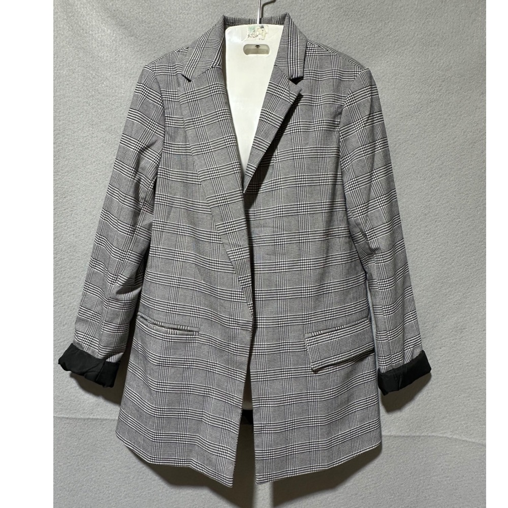 Carolina Belle Montreal Plaid Blazer Jacket - Women's Size M